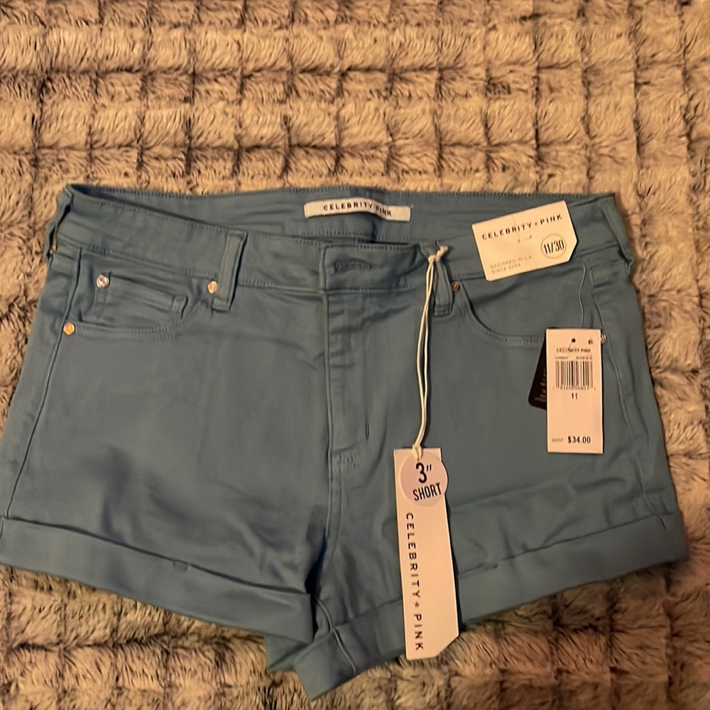 Never worn tags still attached. Blue celebrity pink size 11.